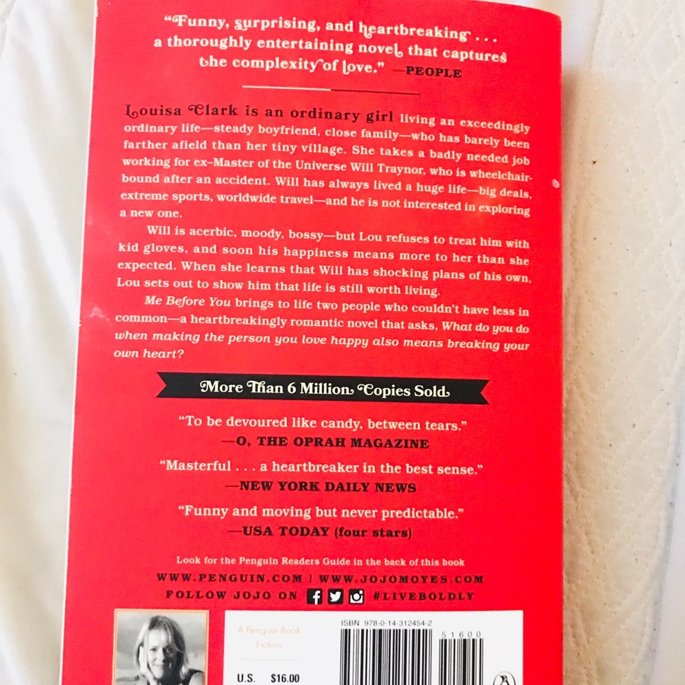 “Me Before You” Book - Picture 3 of 4